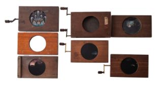 A collection of magic lantern effects slides.