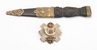 An early 20th century Sgian Dubh,