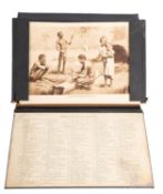 A mid 20th century folio of classroom teaching illustrations, various subject matter,
