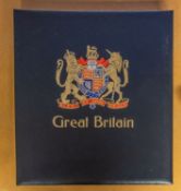 A Q.V. to Q.E.II collection of Great British stamps in a DAVO hingless album with mint including Q.