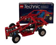 Lego Technic Set 8865, Test Car, part built with box and instructions,