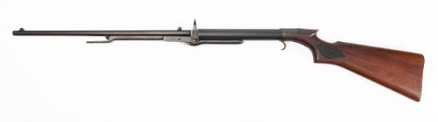 A BSA Improved Model B underlever air rifle. Serial number 16858, .