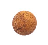 Golfing interest: Silvertown Gutta Percha golf ball, probably a red version 1878.