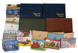 A collection of sets and part sets of cigarette cards, including Wills, Players and others,