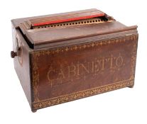 A late 19th century American 'Musical Cabineto' tabletop organ,