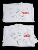 Two Sri Lanka signed Cricket team shirts,