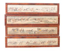 After John Dean Paul a collection of four hunting prints.