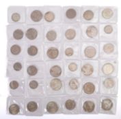 A selection of High Grade George VI and Elizabeth II half crowns, Florins and Shillings,