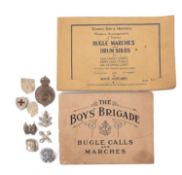 A small group of Boy's Brigade memorabilia.