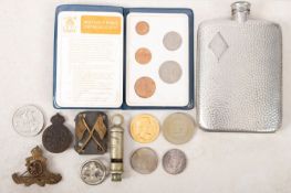 A group of mixed collectables.