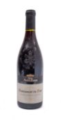 A bottle of Chateauneuf Du Pape, Skalli, 2005. 75cl 14% vol.