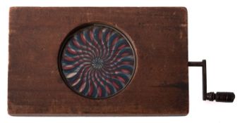A chromotrope magic lantern slide.