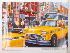A group of five late 20th century Virgin Atlantic Travel posters comprising 'Rather superior