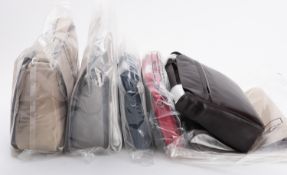 Tula. A group of five Tula leather handb