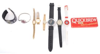 A quantity of fashion watches, including