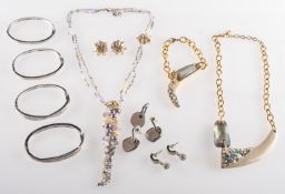 A mixed collection of Swarovski signed j