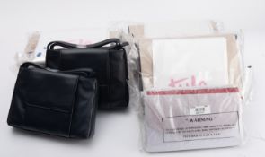 Tula. A group of six Tula leather handba