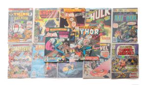 A Collection of DC and Marvel comic book