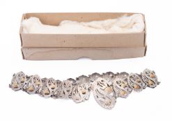 An early 20th century silver plated Art