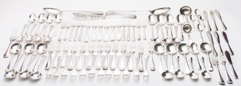 A quantity of mid 20th century silver pl