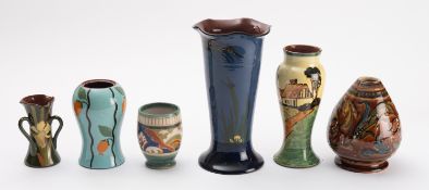 A collection of mostly Devon studio pott