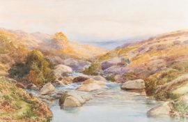 Two landscapes including John White RI (