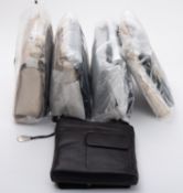 Tula. A group of five Tula leather handb