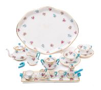 A miniature Crown Staffordshire miniature cabaret set.