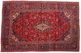 A Kashan carpet,