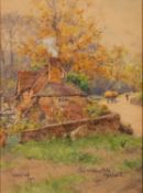 Wilfred Williams Ball (British, 1853-1917) - Old Whiting Mill,