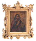 A Continental depiction of Christ, Saviour of the World, Salvator Mundi,