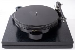 A hi-fi record turntable by Nottingham Analogue studio: 'The Spacedeck',