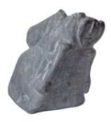 Inuit School, 20th century, previously described as the work of Andy Alvajut, a carved stone model