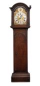 Benjamin Ludlow, Yarmouth an oak longcase clock, having an eight-day duration movement