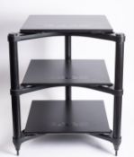 A group of hi-fi stands and shelves, including the Starbase system.