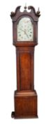 Hutchinson, Retford, an oak longcase clock,
