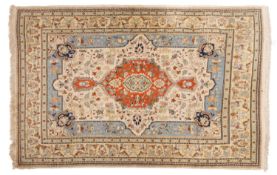 A Kashmir rug, of Persian design,