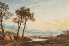Attributed to John Varley (British, 1778-1842) - Cader Idris,