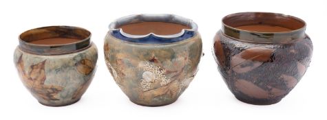 A Royal Doulton planter by Eliza Simmance.