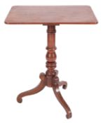 A Regency mahogany rectangular occasiona