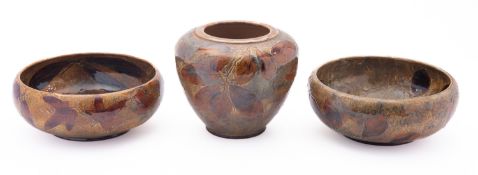 A pair of Royal Doulton natural foliage