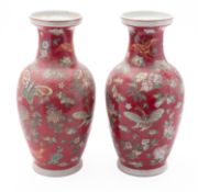 A pair of 20th Century Chinese shouldere