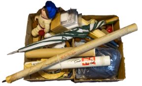 CRICKET MEMORABILIA. Including facsimile