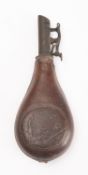 A late 19th/ early 20th century leather