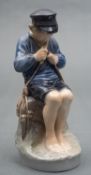 A Royal Copenhagen figure 'The Whittling