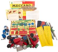 A collection of Meccano. Comprising a se