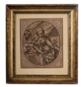 CORIOLANO, Bartolomeo. The Virgin and Child with the Infant St.