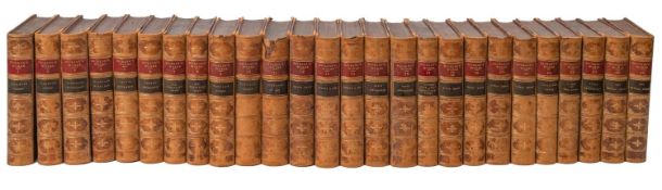 DICKENS, Charles. Works of Charles Dickens, Library Edition, with illustrations, 26 vols.