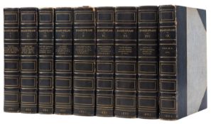 SHAKESPEARE, William. The Reader's Shakespeare. Shakespeare's Works, 9 vols.