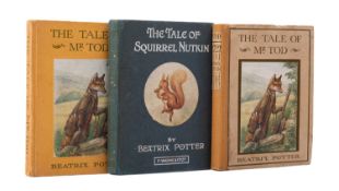 POTTER, Beatrix. The Tale of Mr. Tod, 1st edition, London: Frederick Warne & Co.